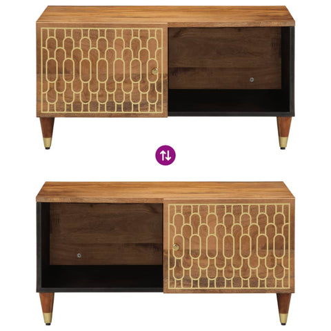 vidaXL Coffee Table 80x50x40 cm Solid Wood Mango