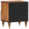 vidaXL Bedside Cabinet 40x33x46 cm Solid Wood Mango