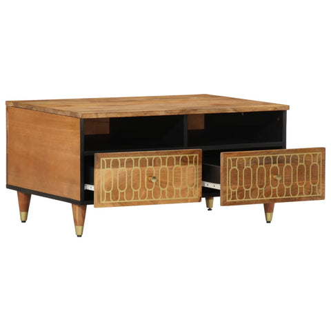 vidaXL Coffee Table 80x54x40 cm Solid Wood Mango