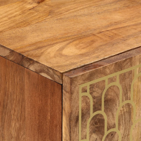 vidaXL Bathroom Sink Cabinet 62x33x58 cm Solid Wood Mango