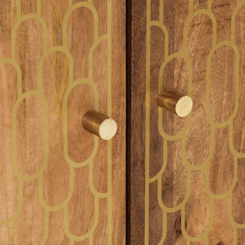 vidaXL Bathroom Sink Cabinet 62x33x58 cm Solid Wood Mango