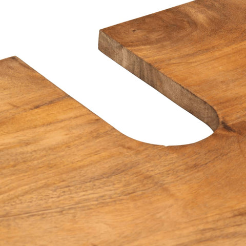 vidaXL Bathroom Sink Cabinet 62x33x58 cm Solid Wood Mango