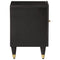vidaXL Bedside Cabinet 40x33x46 cm Solid Wood Mango