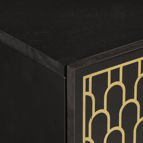 vidaXL Bedside Cabinet 40x33x46 cm Solid Wood Mango