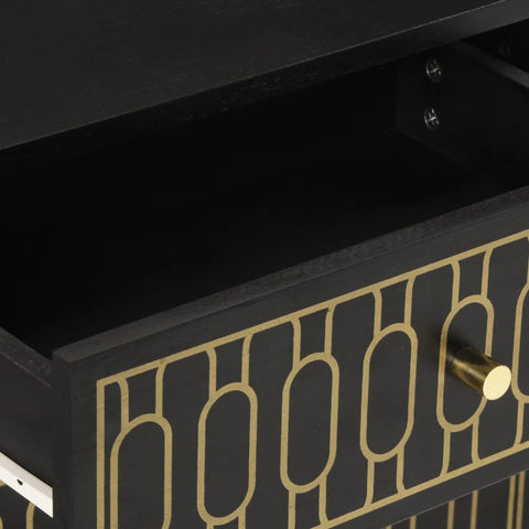 vidaXL Bedside Cabinet 50x33x60 cm Solid Wood Mango
