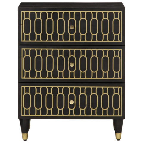 vidaXL Bedside Cabinet 50x33x60 cm Solid Wood Mango