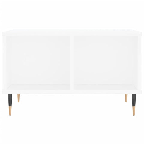 vidaXL Coffee Table White 60x50x36.5 cm Engineered Wood