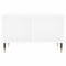 vidaXL Coffee Table White 60x50x36.5 cm Engineered Wood