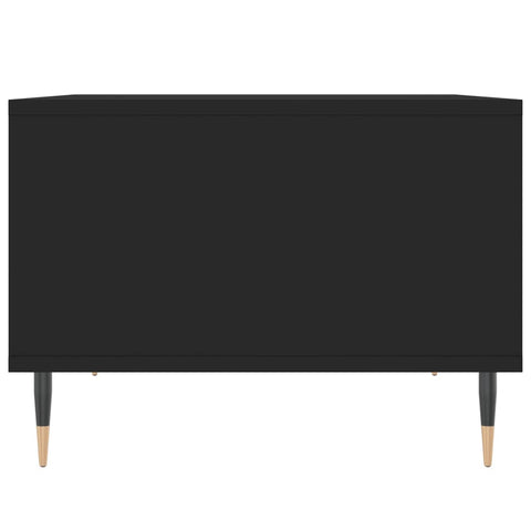 vidaXL Coffee Table Black 60x50x36.5 cm Engineered Wood