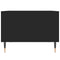 vidaXL Coffee Table Black 60x50x36.5 cm Engineered Wood