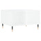 vidaXL Coffee Table High Gloss White 60x50x36.5 cm Engineered Wood