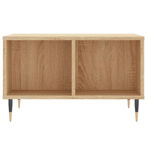 vidaXL Coffee Table Sonoma Oak 60x50x36.5 cm Engineered Wood