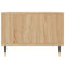 vidaXL Coffee Table Sonoma Oak 60x50x36.5 cm Engineered Wood