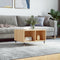 vidaXL Coffee Table Sonoma Oak 60x50x36.5 cm Engineered Wood