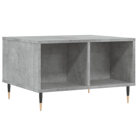 vidaXL Coffee Table Concrete Grey 60x50x36.5 cm Engineered Wood