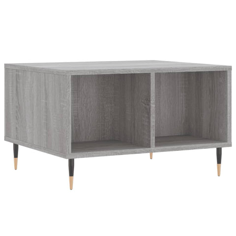 vidaXL Coffee Table Grey Sonoma 60x50x36.5 cm Engineered Wood
