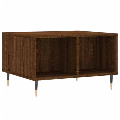 vidaXL Coffee Table Brown Oak 60x50x36.5 cm Engineered Wood