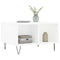 vidaXL Coffee Table White 60x50x36.5 cm Engineered Wood