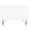 vidaXL Coffee Table White 60x50x36.5 cm Engineered Wood