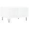 vidaXL Coffee Table White 60x50x36.5 cm Engineered Wood