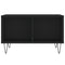 vidaXL Coffee Table Black 60x50x36.5 cm Engineered Wood