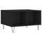 vidaXL Coffee Table Black 60x50x36.5 cm Engineered Wood