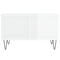 vidaXL Coffee Table High Gloss White 60x50x36.5 cm Engineered Wood