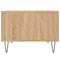 vidaXL Coffee Table Sonoma Oak 60x50x36.5 cm Engineered Wood