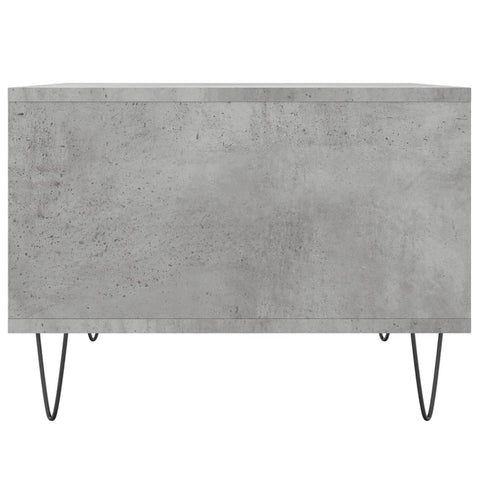 vidaXL Coffee Table Concrete Grey 60x50x36.5 cm Engineered Wood