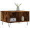 vidaXL Coffee Table Smoked Oak 60x50x36.5 cm Engineered Wood