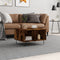 vidaXL Coffee Table Smoked Oak 60x50x36.5 cm Engineered Wood
