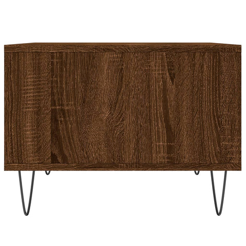 vidaXL Coffee Table Brown Oak 60x50x36.5 cm Engineered Wood