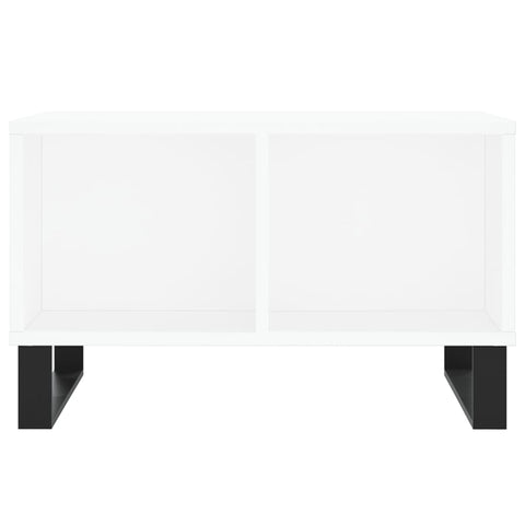 vidaXL Coffee Table White 60x50x36.5 cm Engineered Wood