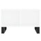 vidaXL Coffee Table White 60x50x36.5 cm Engineered Wood