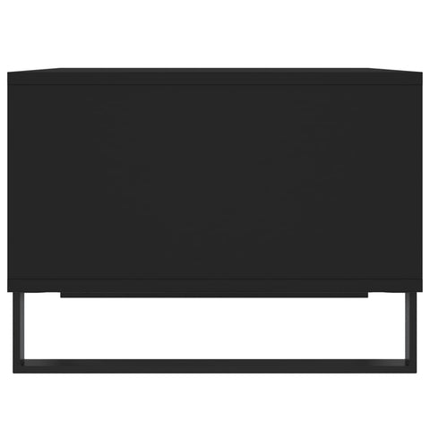 vidaXL Coffee Table Black 60x50x36.5 cm Engineered Wood