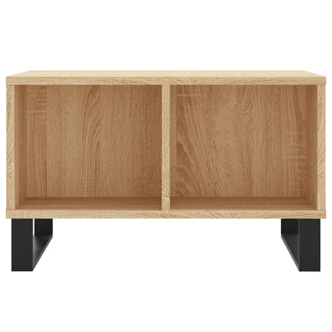 vidaXL Coffee Table Sonoma Oak 60x50x36.5 cm Engineered Wood