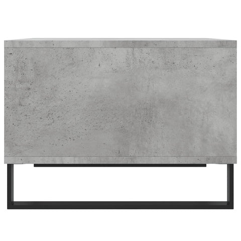 vidaXL Coffee Table Concrete Grey 60x50x36.5 cm Engineered Wood