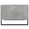 vidaXL Coffee Table Concrete Grey 60x50x36.5 cm Engineered Wood