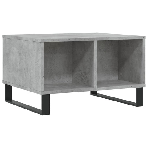 vidaXL Coffee Table Concrete Grey 60x50x36.5 cm Engineered Wood
