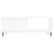 vidaXL Coffee Table White 90x50x36.5 cm Engineered Wood