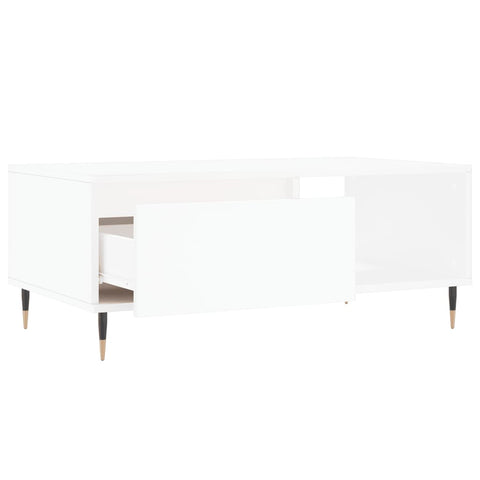 vidaXL Coffee Table White 90x50x36.5 cm Engineered Wood
