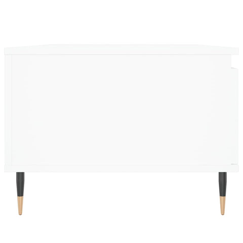 vidaXL Coffee Table White 90x50x36.5 cm Engineered Wood