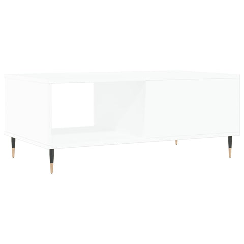 vidaXL Coffee Table White 90x50x36.5 cm Engineered Wood
