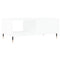 vidaXL Coffee Table White 90x50x36.5 cm Engineered Wood