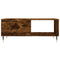 vidaXL Coffee Table Smoked Oak 90x50x36.5 cm Engineered Wood