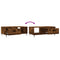 vidaXL Coffee Table Smoked Oak 90x50x36.5 cm Engineered Wood