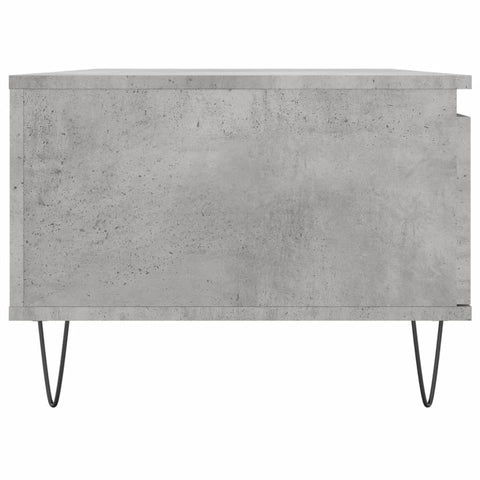 vidaXL Coffee Table Concrete Grey 90x50x36.5 cm Engineered Wood