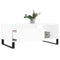 vidaXL Coffee Table White 90x50x36.5 cm Engineered Wood