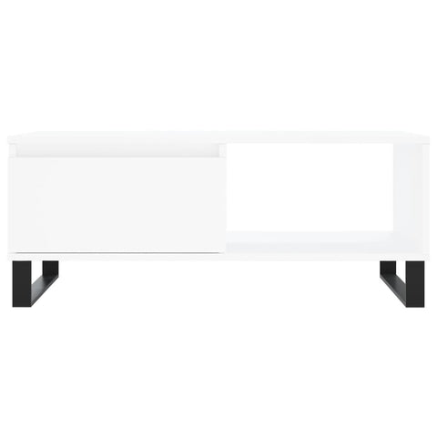 vidaXL Coffee Table White 90x50x36.5 cm Engineered Wood