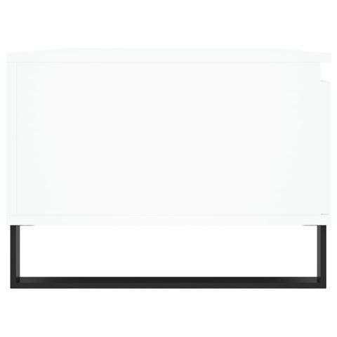 vidaXL Coffee Table White 90x50x36.5 cm Engineered Wood